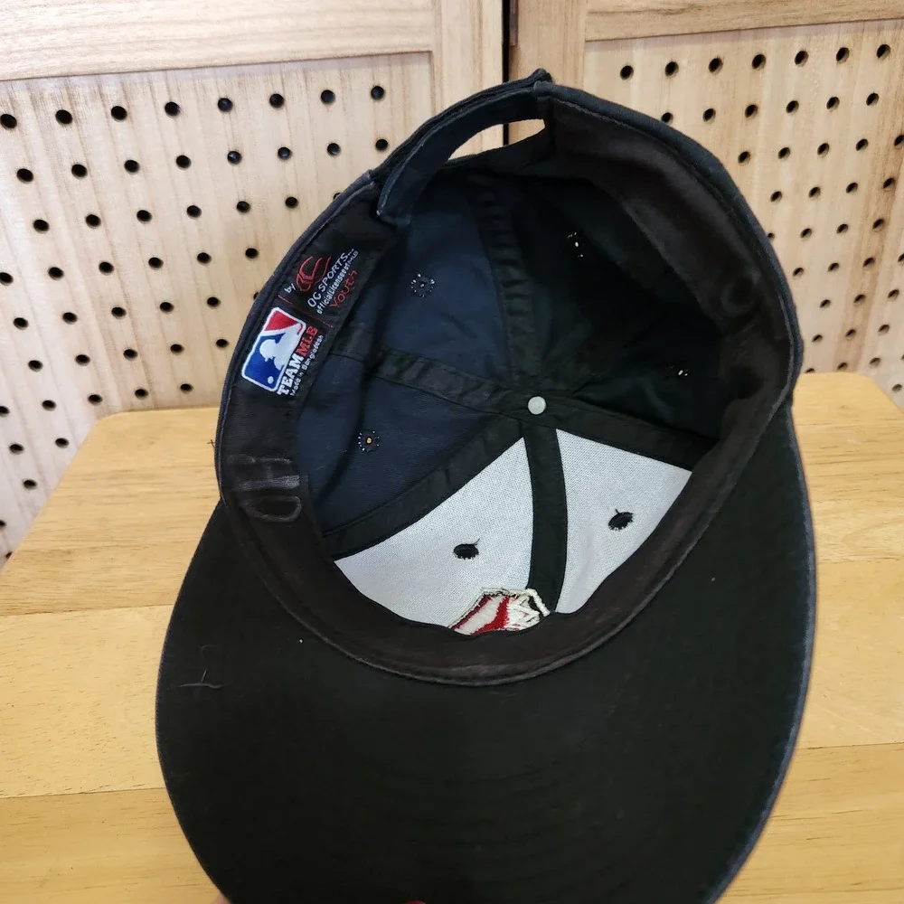 Diamondbacks Baseball Hat Team Mlb Youth Black Strap Fit Hook And Loop